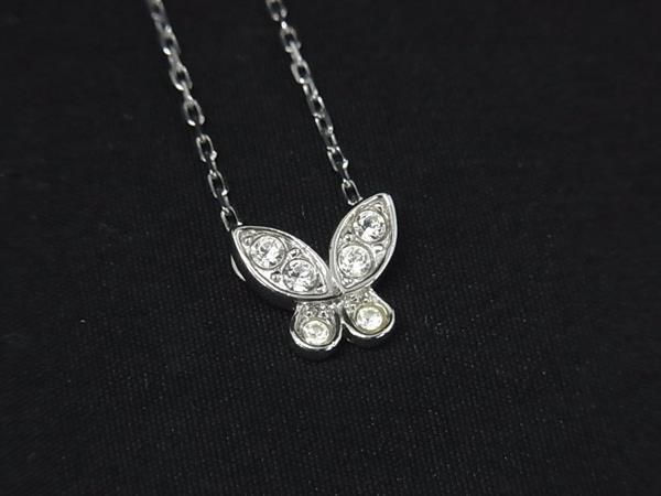 Y2435-6 スワロフスキー クリスタル バタフライ 蝶 3個セット SWAROVSKI スワロフスキー 蝶 バタフライ ネックレス ペンダント