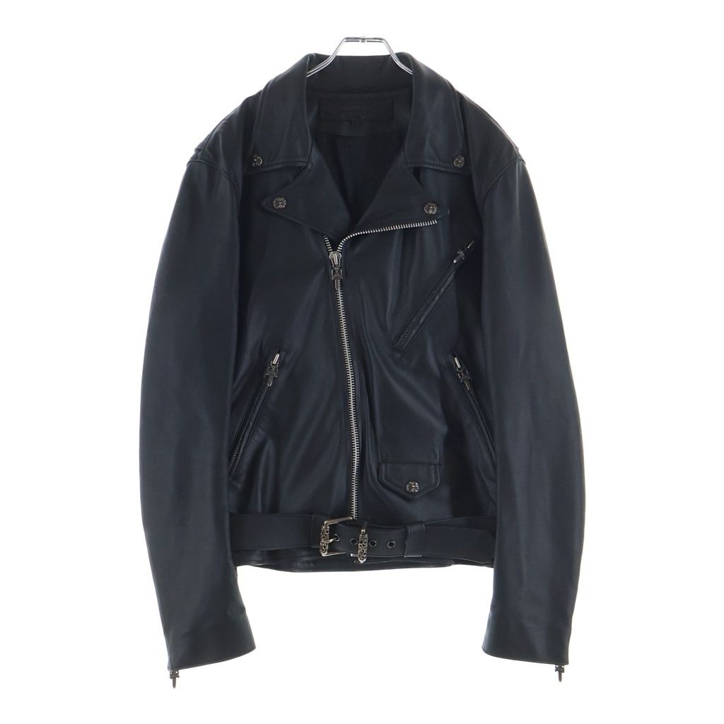 CHROME HEARTS (クロムハーツ) JJ DEAN JJディーン ダガージップライダースレザージャケット
