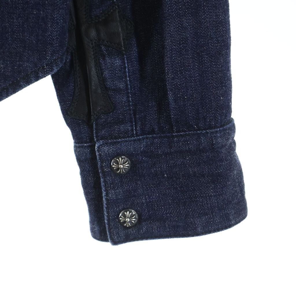 CHROME HEARTS (クロムハーツ) DENIM WESTERN デニムウエスタン 袖