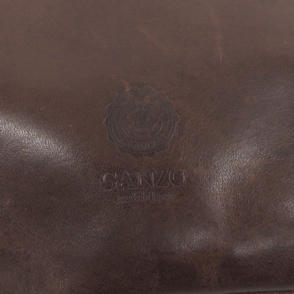 美品 ガンゾ GANZO 57826 SACCHETTO4 サケット4 サコッシュ M 馬革