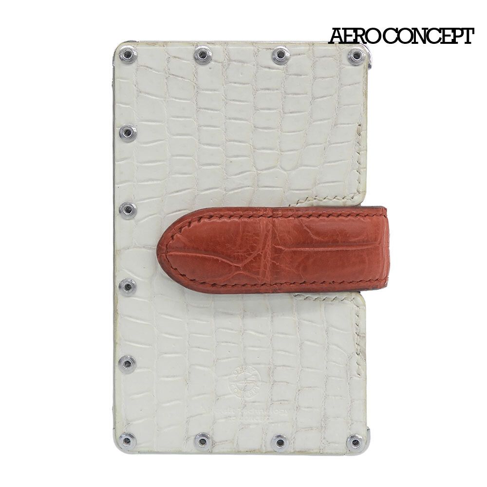 超美品 エアロコンセプト AERO CONCEPT 希少 EM-10-CROCO Emijah