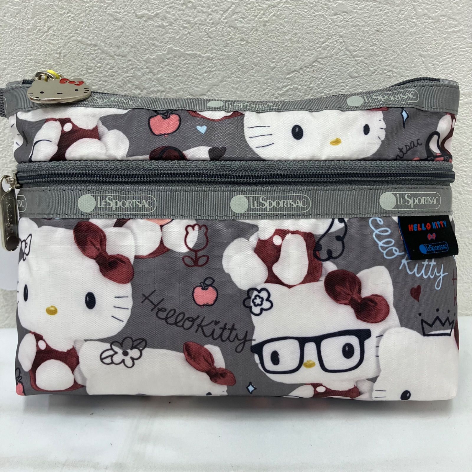 4512 【美品】 LeSportsac レスポートサック タグ付き ハローキティ
