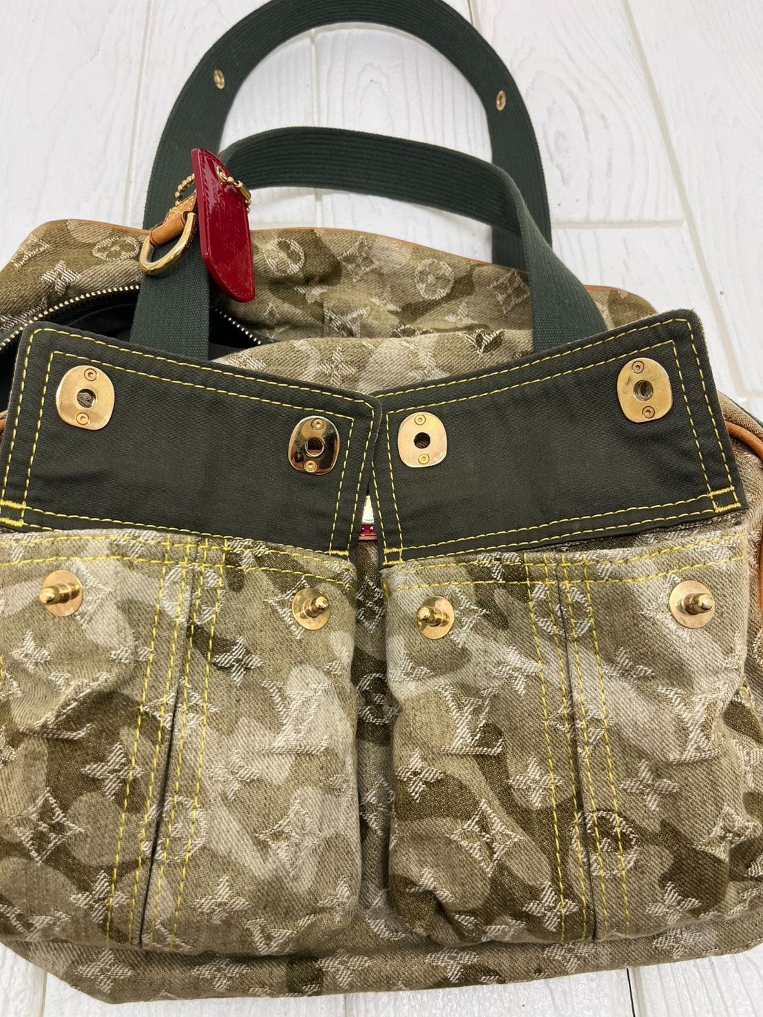 要修理・現状品】LOUIS VUITTON ルイヴィトン M95772 モノグラモ 