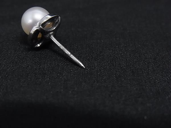 MIKIMOTO ミキモト 本真珠 アコヤ真珠 パール 約7mm SV925 ピン