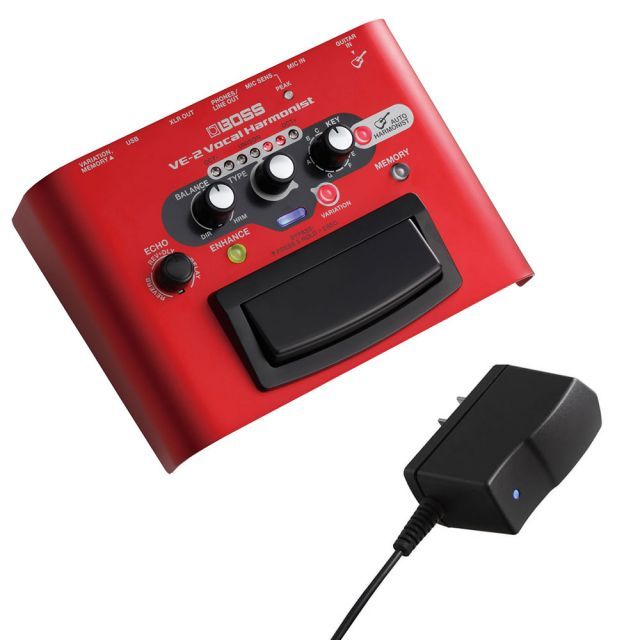 BOSS ボーカル エフェクター VE-2 Vocal Harmonist + PSA-100S2 純正アダプター セット 21,868円