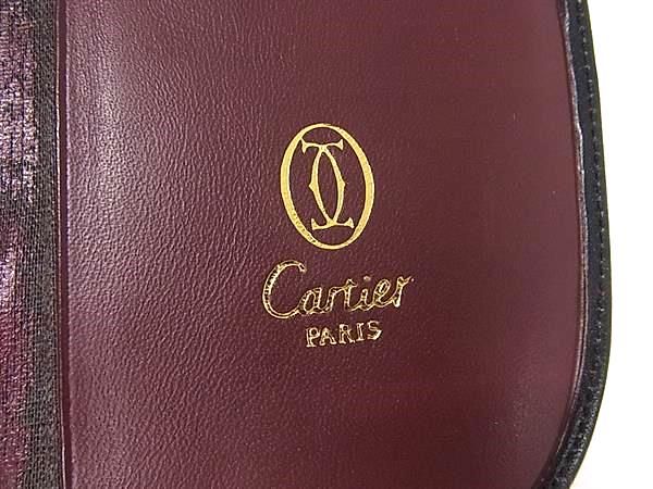 Cartier カルティエ マストライン 二つ折り財布 ボルドー レザー 付属品 Cartier カルティエ マストライン レザー 二つ折り 長財布 ウォレット
