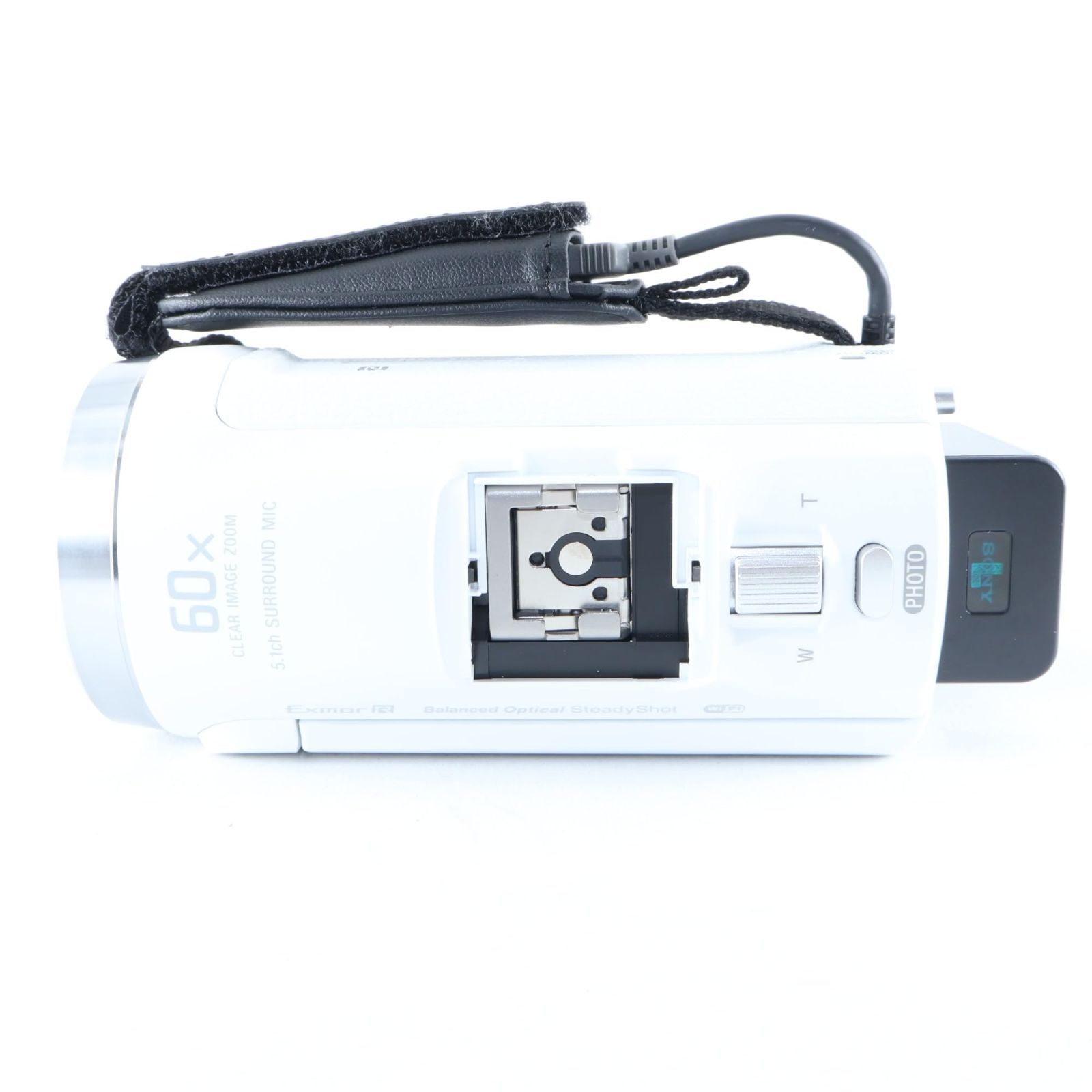 良品】SONY(ソニー) ビデオカメラ Handycam HDR-CX680 ホワイト 内蔵