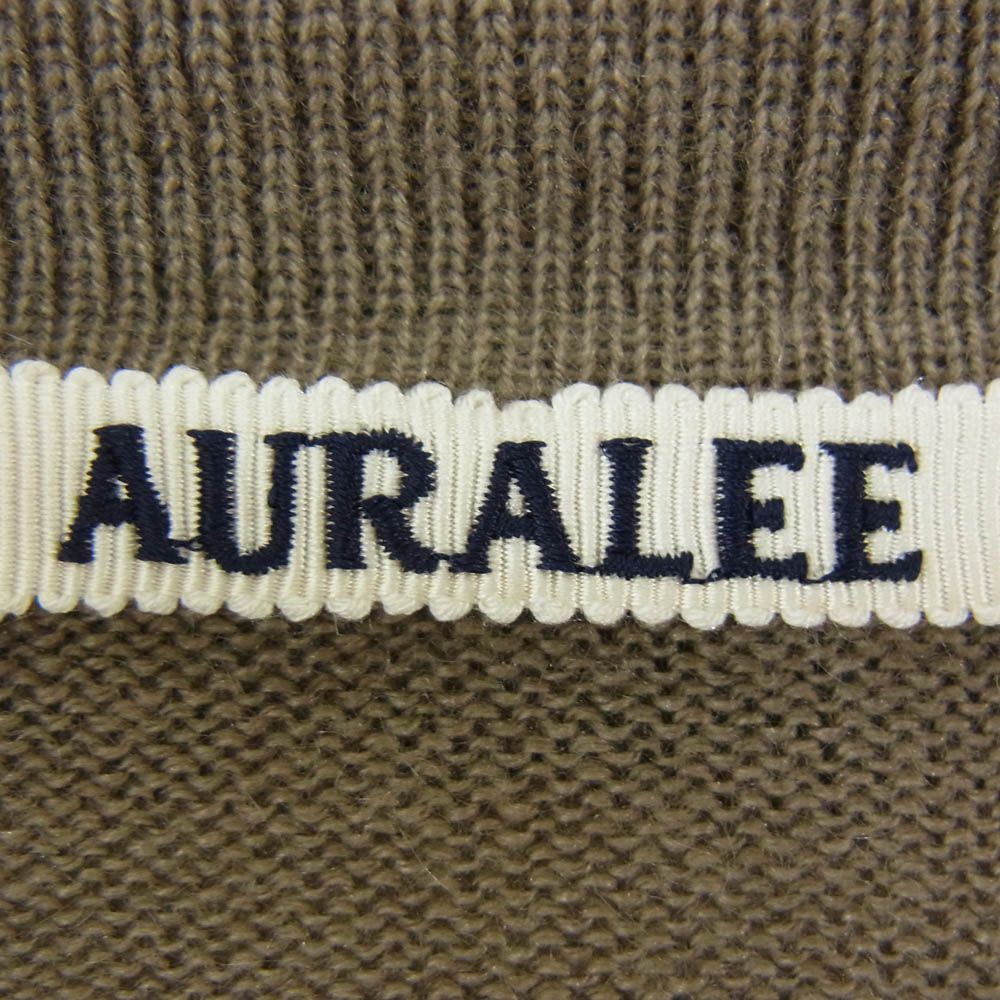 AURALEE オーラリー 26SS A26SP02SC SUPER FINE CASHMERE SILK KNIT