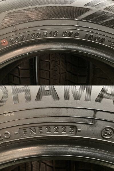 YOKOHAMA ice GUARD iG60 205/60R16 16インチ スタッドレス 4本 23年製 
