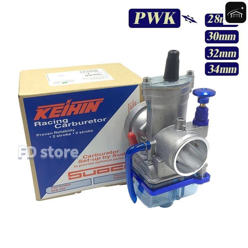 オートバイ用キャブレター KEIHIN PWK 28 30 32 34MM キャブレター 燃費向上 125 150 175 200 250 300CC 2ストローク 4ストローク ATVカス