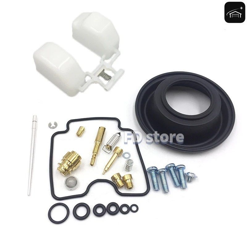 DR-Z400S DRZ 400 S SM DR-Z400SM 2000-2009 キャブレター修理キット + ダイヤフラムフロート カスタムパーツ