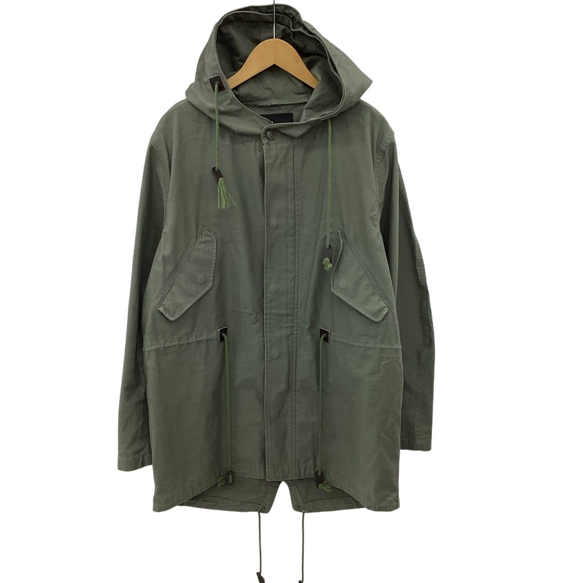 STUSSY モッズコート stussy ステューシー メンズ モッズコート SIZE L カーキ - メルカリ