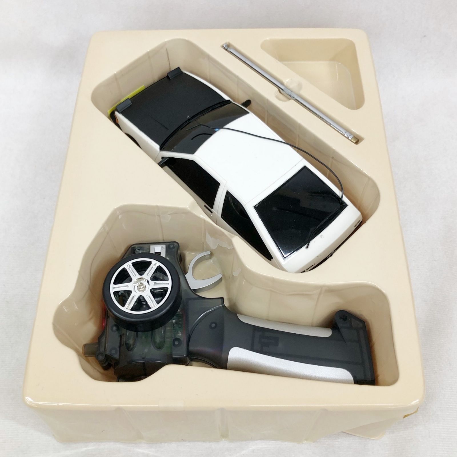 動作未確認 ジャンク 1/22 RC ラジブック AE86 トレノ 頭文字D
