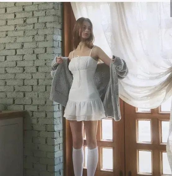 フェアリーチュールミニドレス WHITE 白
