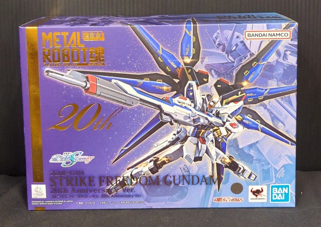 BANDAI SPIRITS METAL ROBOT魂 ＜SIDE MS＞ ストライクフリーダムガンダム 20th Anniversary Ver.