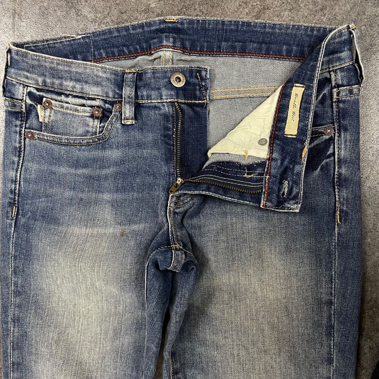 POLO RALPH LAUREN Brielle Boot Denim Flare Jeans ポロラルフ 