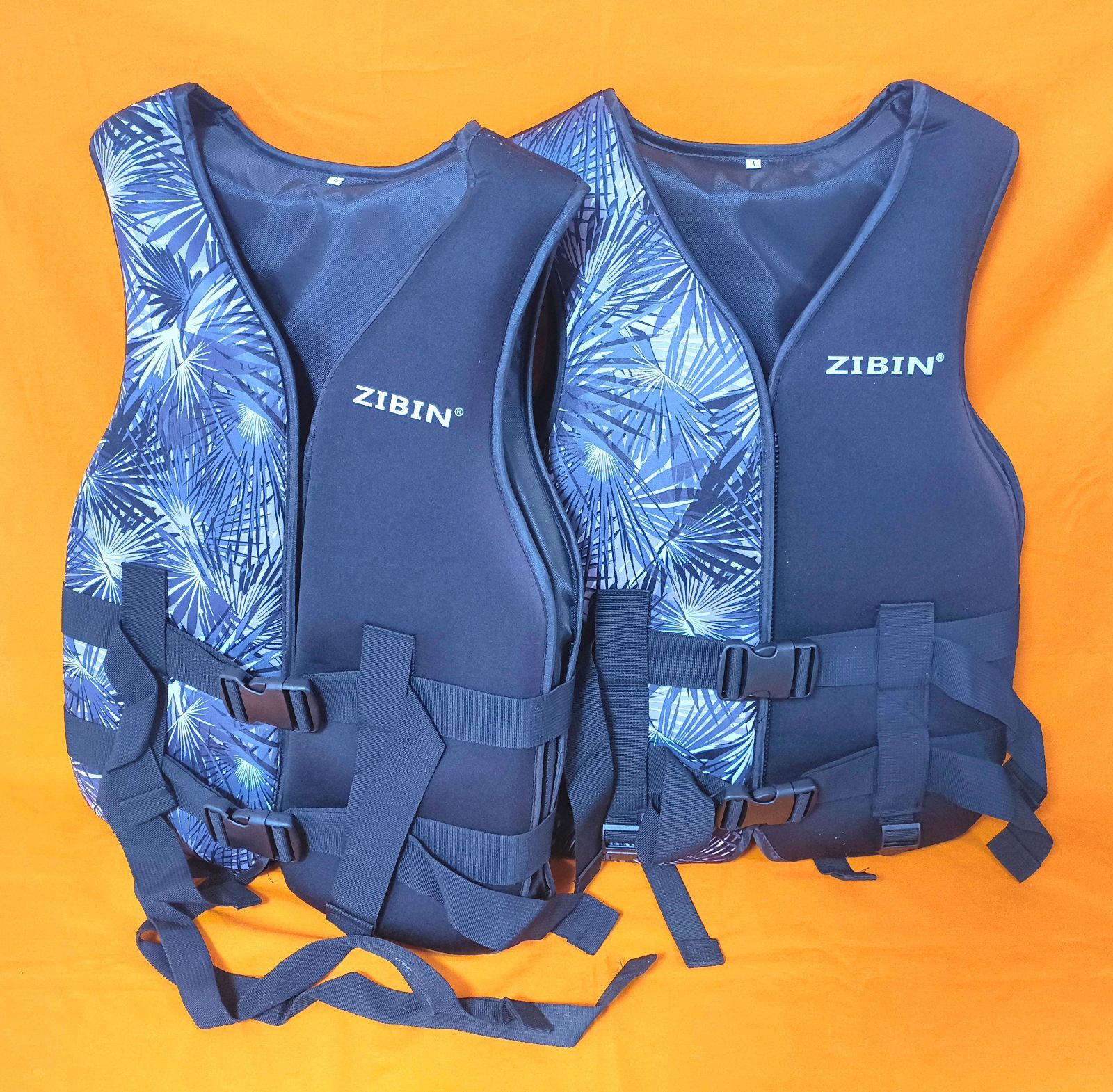 2セット】ZIBIN ライフジャケット L フローティングベスト 救命胴衣 
