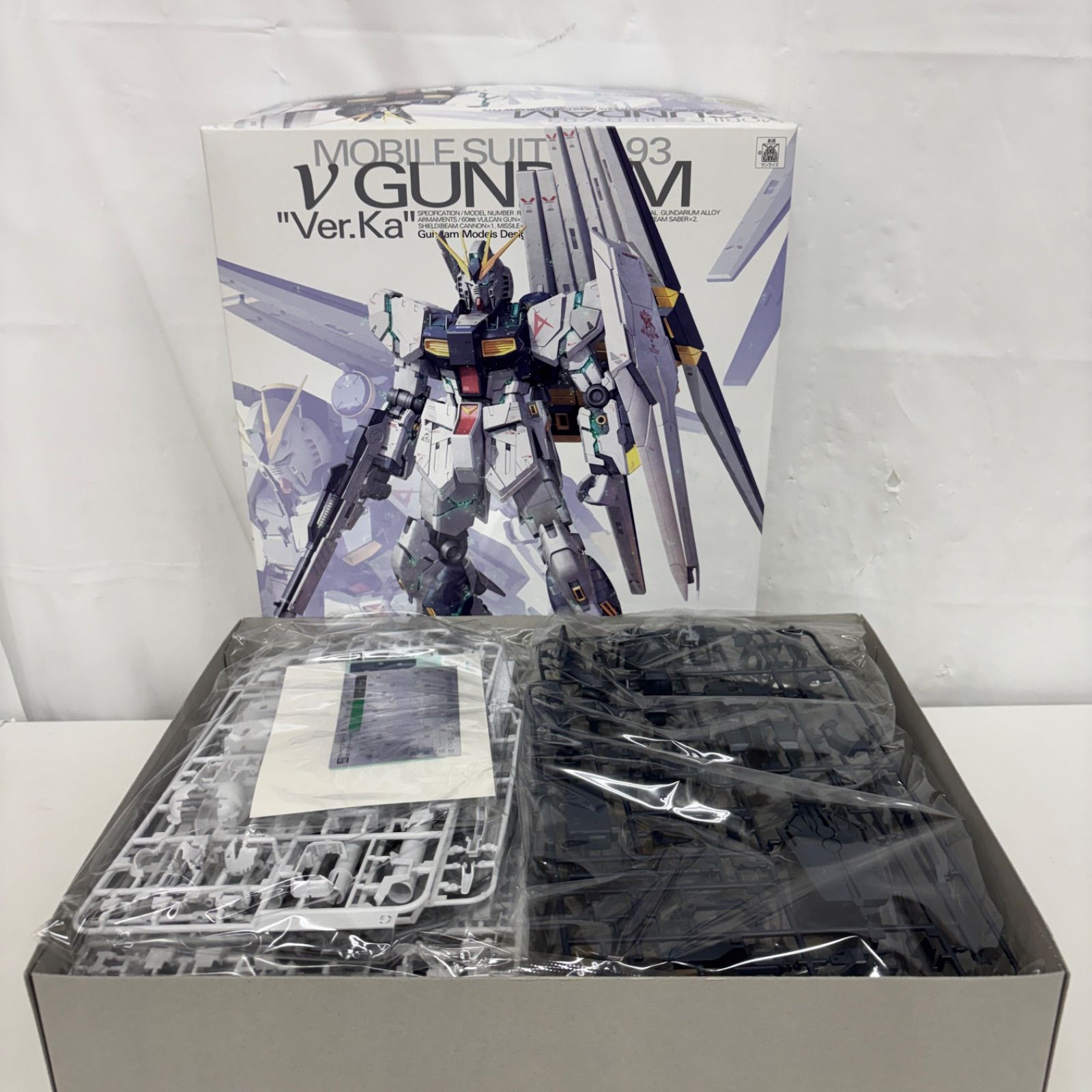 未組立 MG 機動戦士ガンダム 逆襲のシャア RX-93 vガンダム Ver.Ka