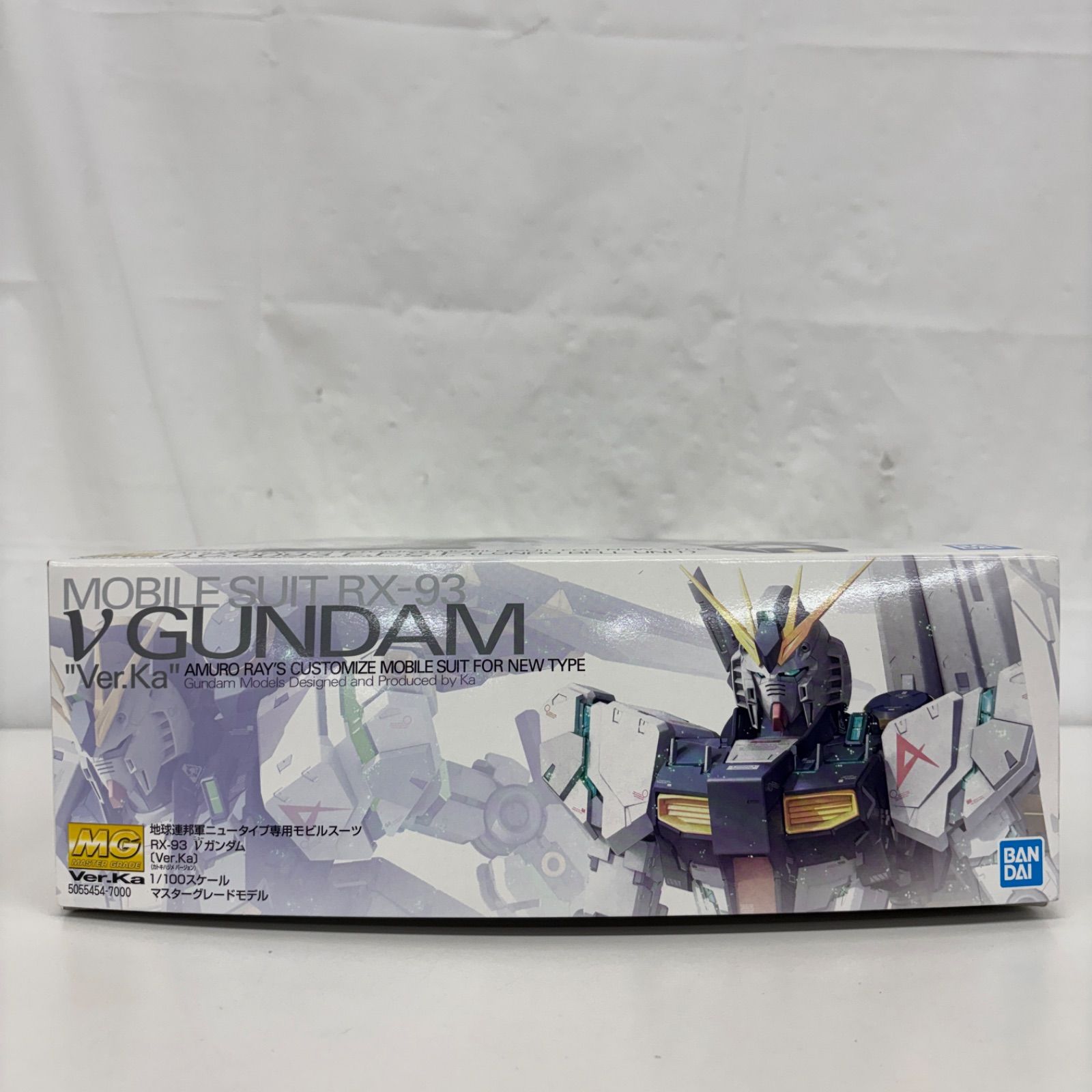 未組立 MG 機動戦士ガンダム 逆襲のシャア RX-93 vガンダム Ver.Ka