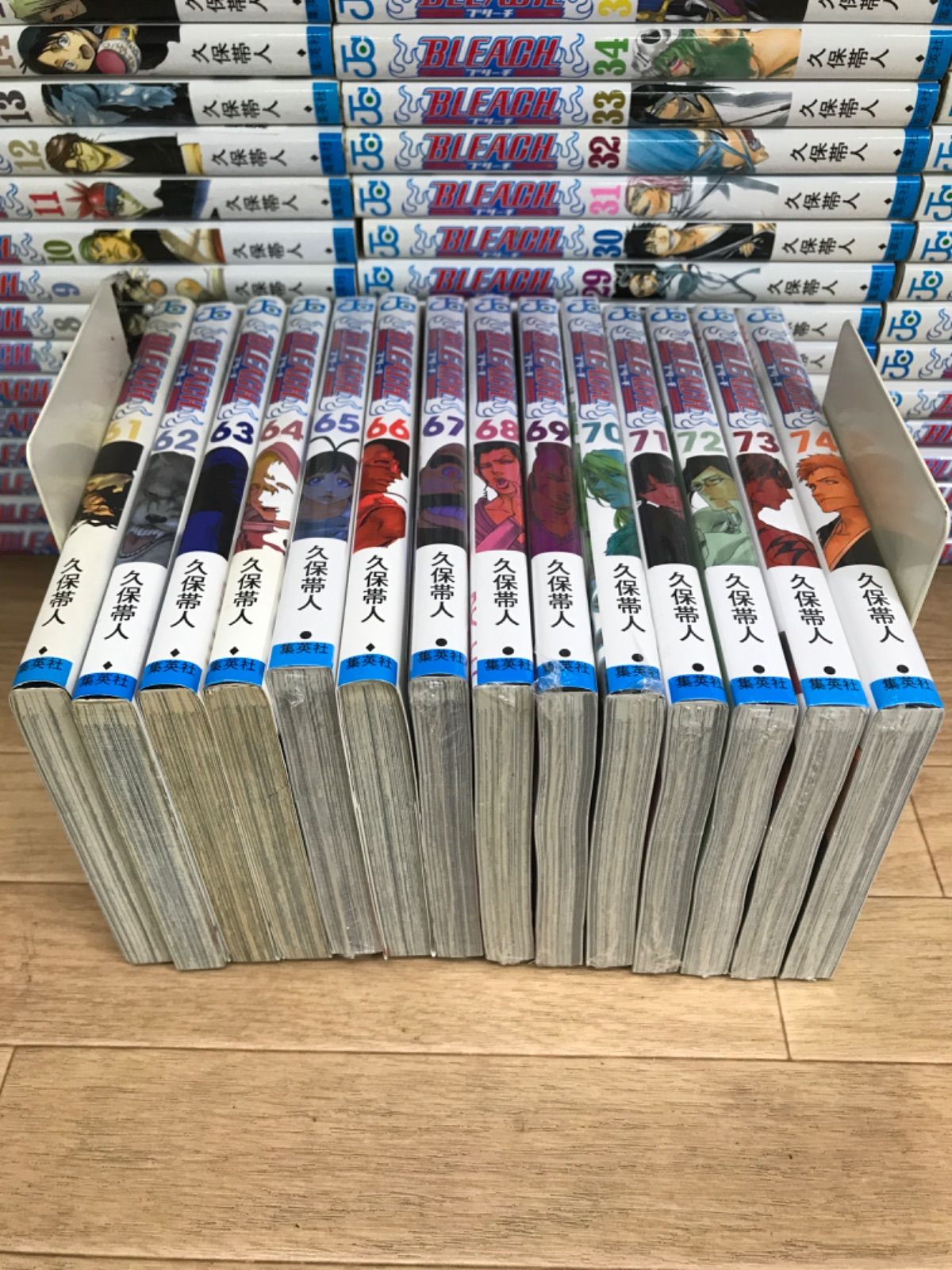 未開封あり】BLEACH ブリーチ 1～74巻＋関連本1冊 コミック全巻セット