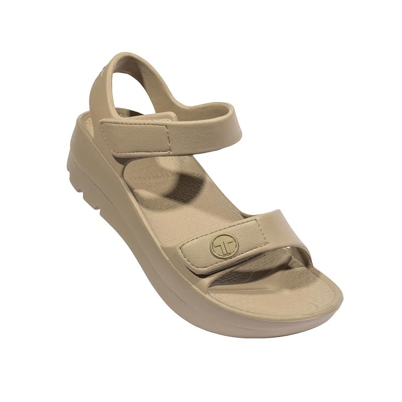 【新品】 【TELIC(テリック)】【正規品】サンダル ユニセックス リカバリーフットウエア 快適サンダル Ankle-Strap コルクブラウン (S 23～23.5cm)
