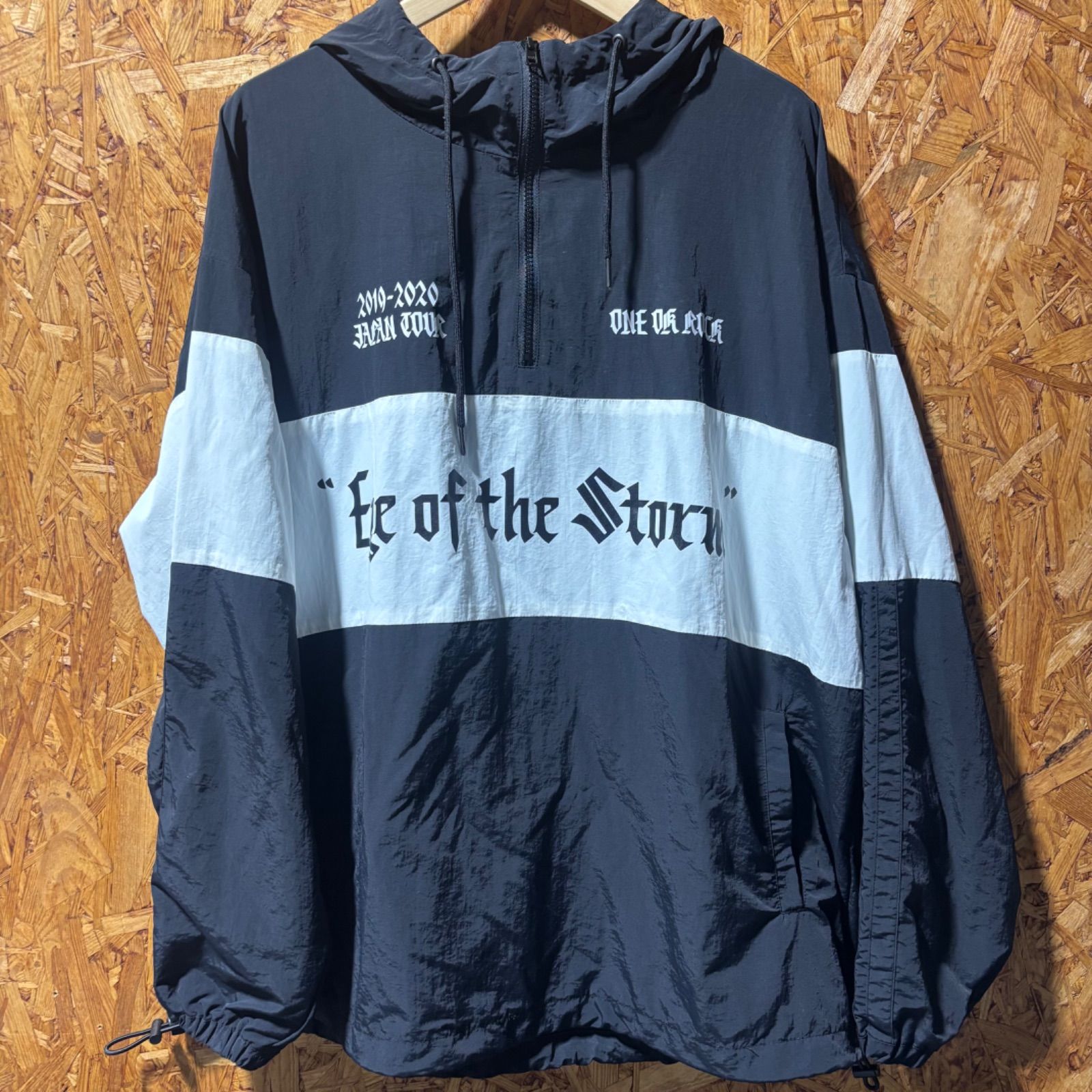 ONE OK ROCK ワンオク Eye of the Storm 2019〜2020 JAPANTOUR フード付きアウター ジャケット Lサイズ ライブグッズ
