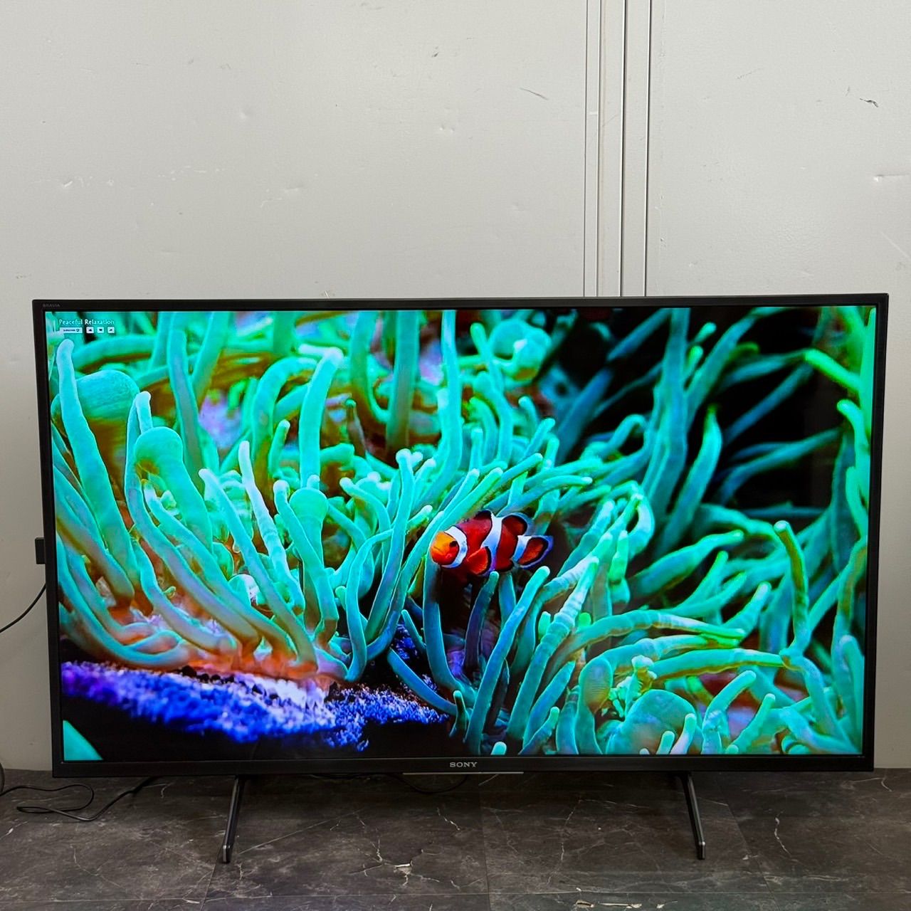 ☆送料込！設置対応◎ 2021年製 SONY BRAVIA KJ-43X8000H 43V型 4K液晶テレビ Android TV YouTube Netflix 29,250円