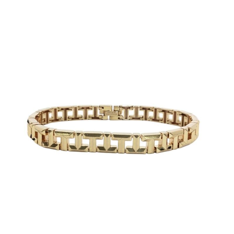 TIFFANY＆Co【ティファニー】Tトゥルー　ナノーブレスレット　Au750　K18　ローズゴールド　21.6ｇ　アクセサリー【中古品/USED-B】質屋　かんてい局那覇店　ｎ3103515927300027