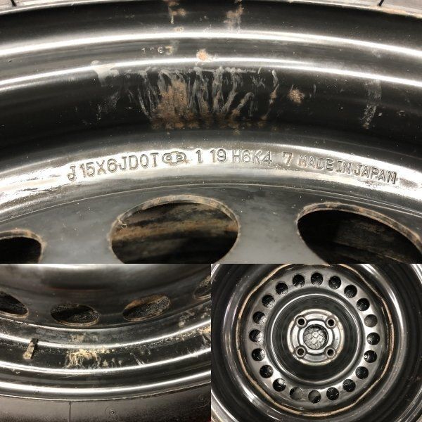 BS BLIZZAK VRX2 185/60R15】スタッドレス【HONDA 純正ホイール 15 