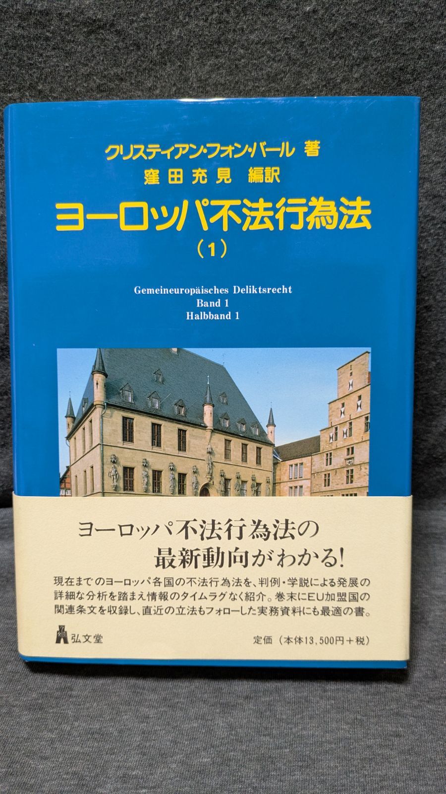 ヨーロッパ不法行為法1　(クリスティアン・フォン・バール/窪田充見編訳/弘文堂)