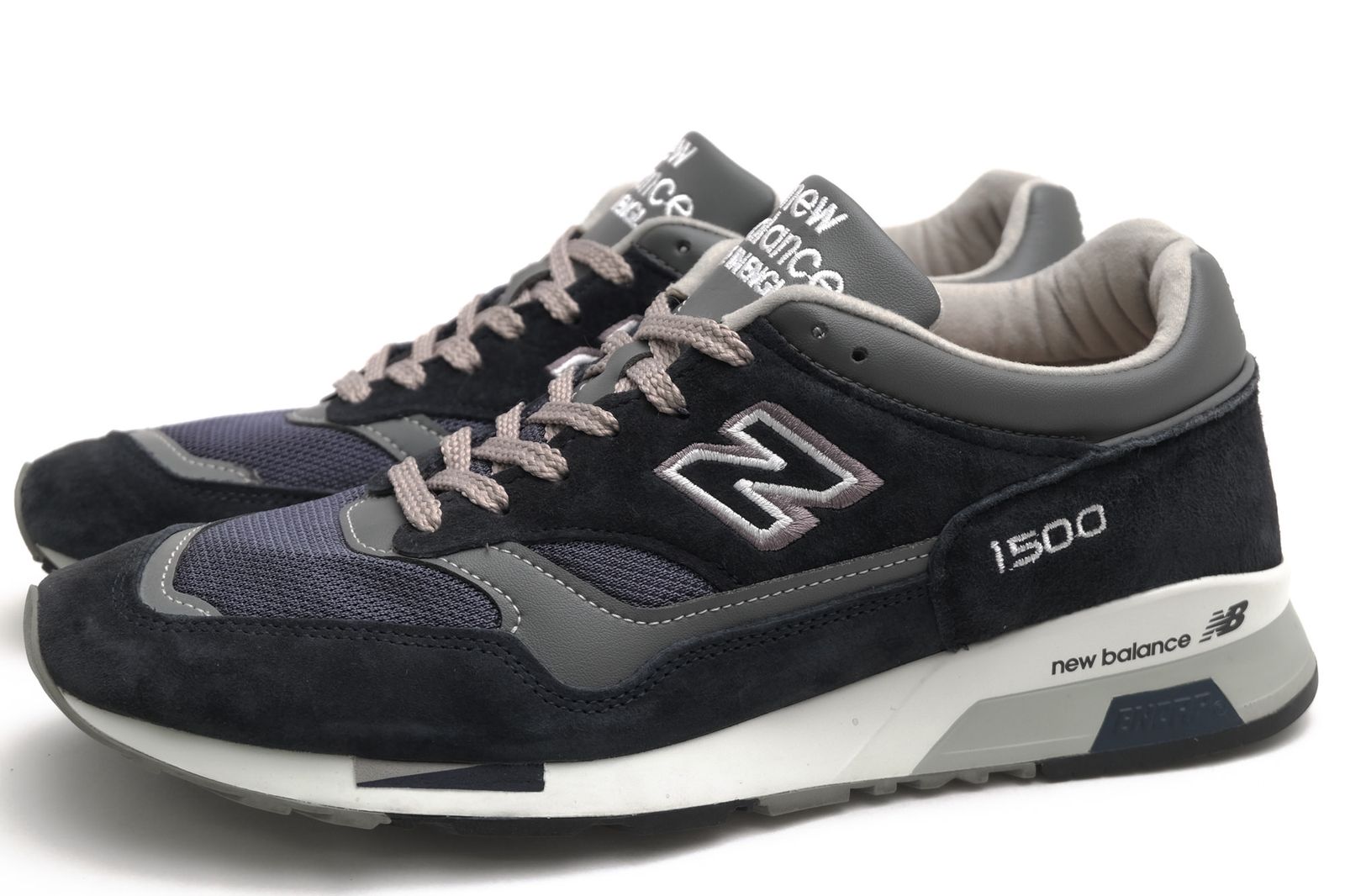 ニューバランス／NEW BALANCE シューズ スニーカー 靴 ローカット メンズ 男性 男性用 ナイロン レザー 革 本革 ネイビー 紺 M1500PNV ENCAP