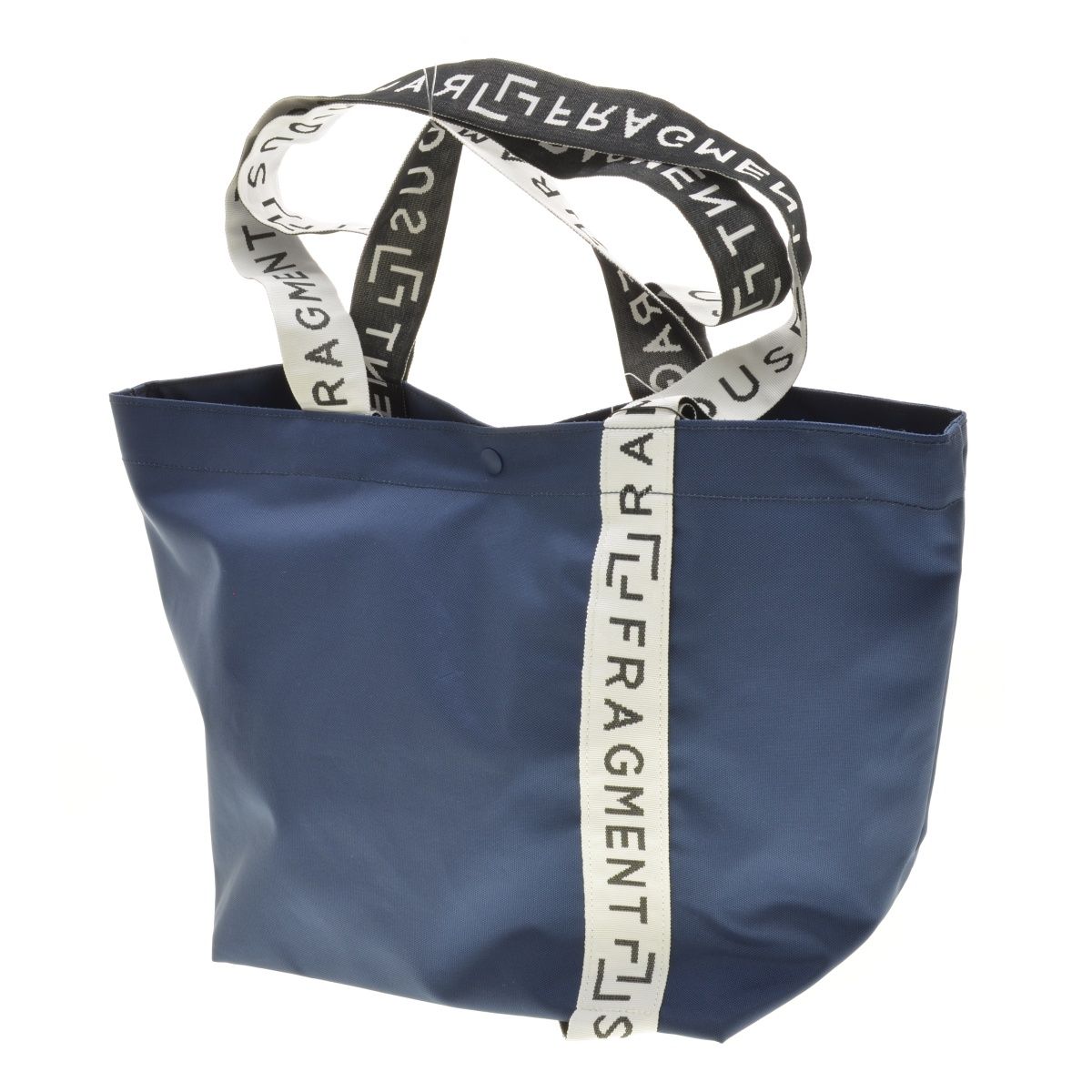 【RAMIDUS×fragmentdesign】B008104 RAMIDUS SQUARE TOTE BAG (S) NAVY 2WAYトートバッグ