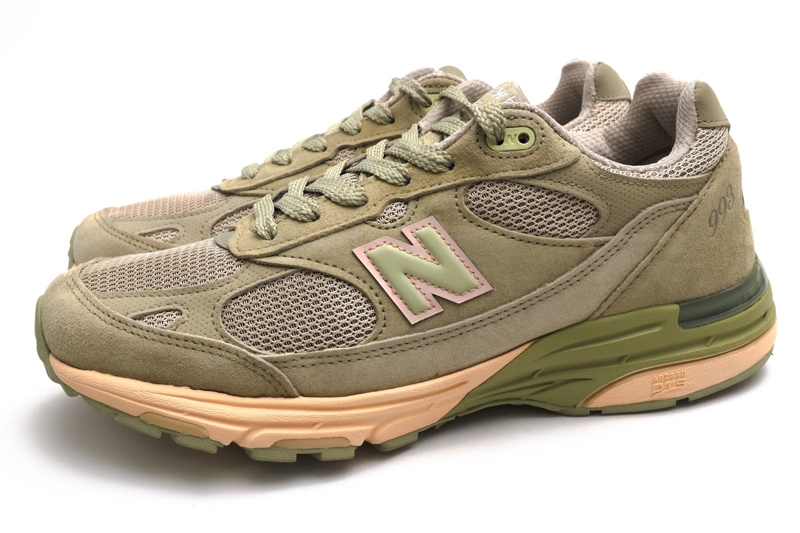 ニューバランス／NEW BALANCE シューズ スニーカー 靴 ローカット メンズ 男性 男性用 スエード スウェード レザー 革 本革 グリーン 緑 MR993JG1 Performance Art
