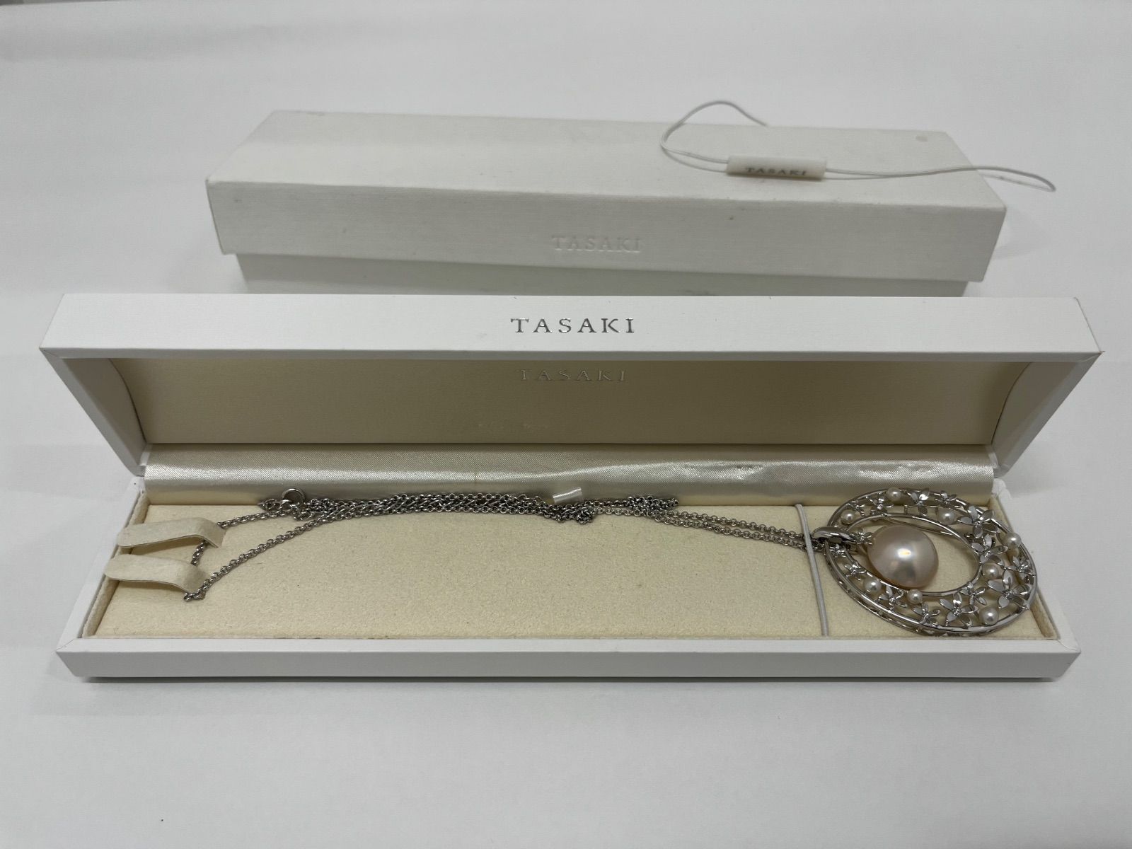 TASAKI タサキ ネックレス ブローチ マベパール 真珠 シルバー 925