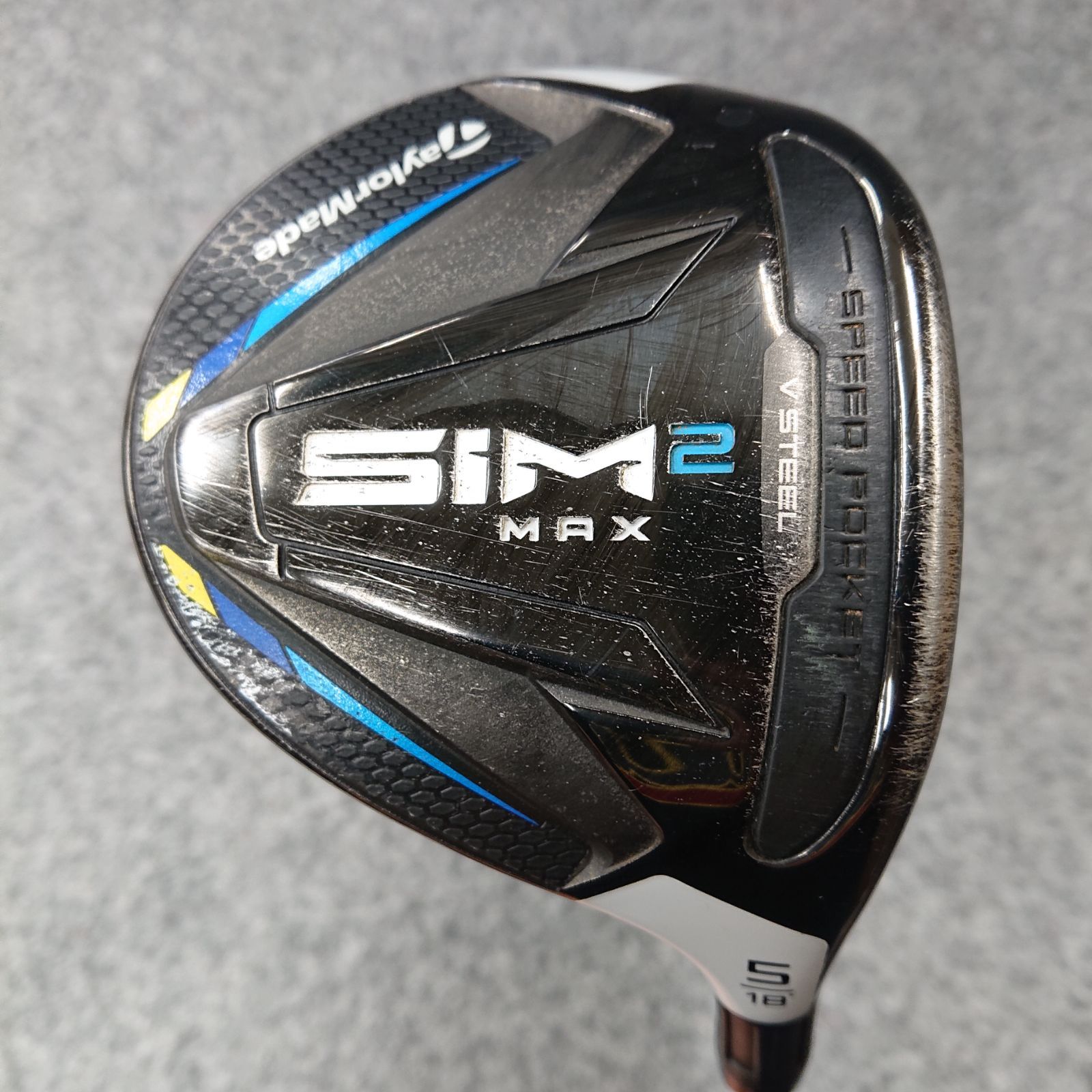 テーラーメイド SIM2 MAX フェアウェイウッド 5W 18° スピーダー661 エボリューション7 (S) 日本仕様