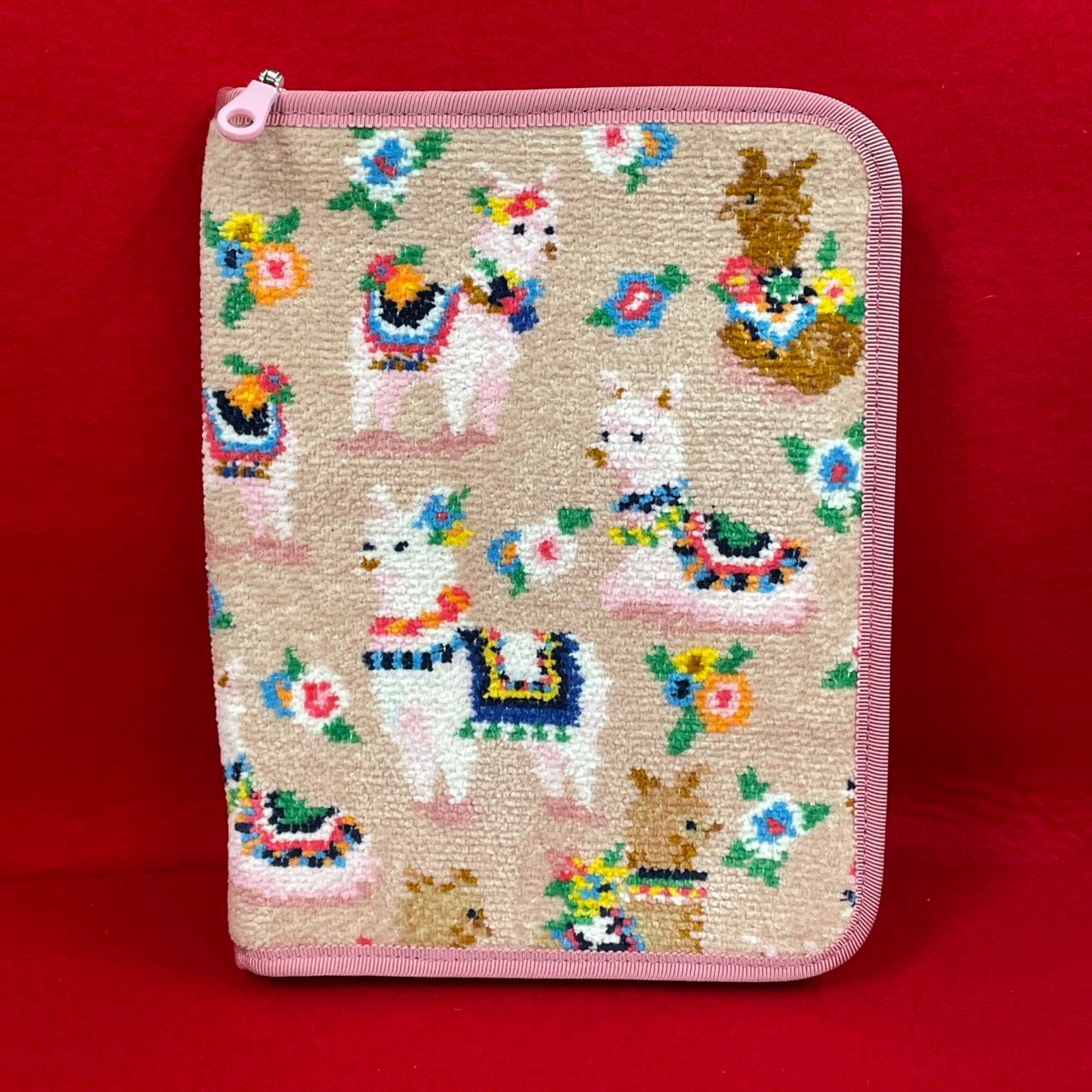 超美品　ラブラリー フワフワ アルパカ　マルチケース　フェイラー LOVERARY BY FEILER フェイラー フワフワアルパカ マルチケース 母子