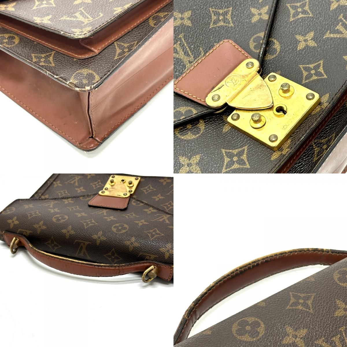 LOUIS VUITTON ルイヴィトン ハンドバッグ モンソー26 M51187