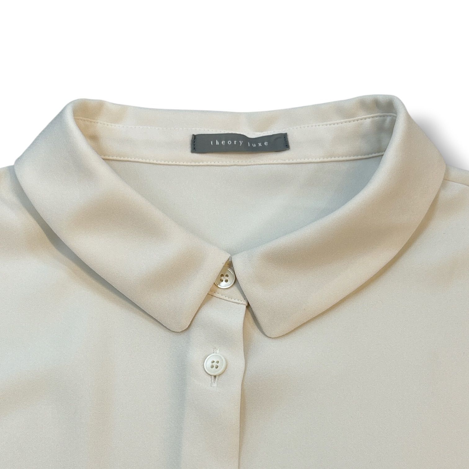 theory luxe セオリーリュクス フレンチスリーブブラウス MARVINE