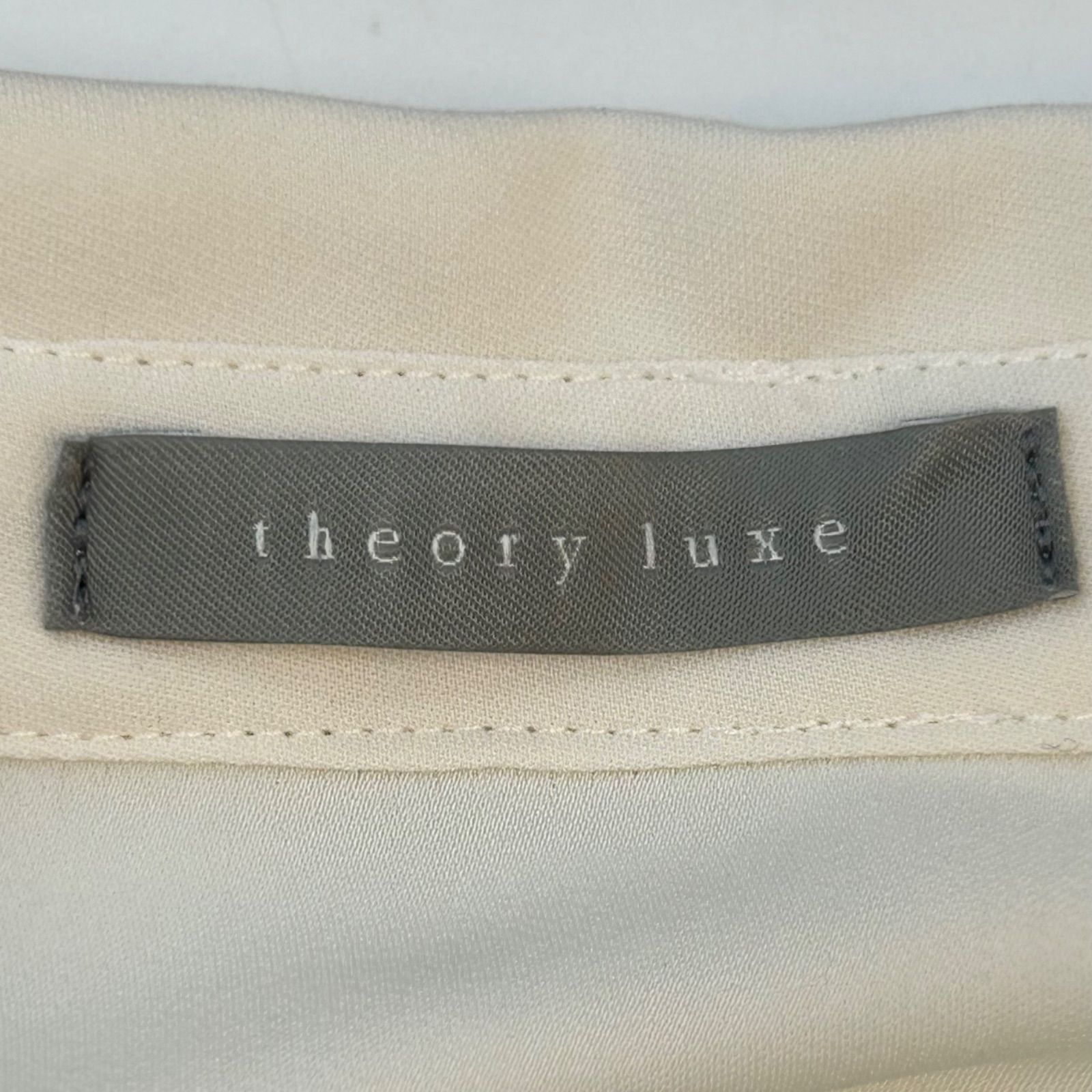 theory luxe セオリーリュクス フレンチスリーブブラウス MARVINE