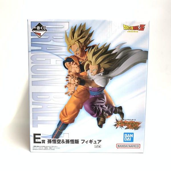 中古】未開)E賞 孫悟空＆孫悟飯 フィギュア ｢一番くじ ドラゴンボール