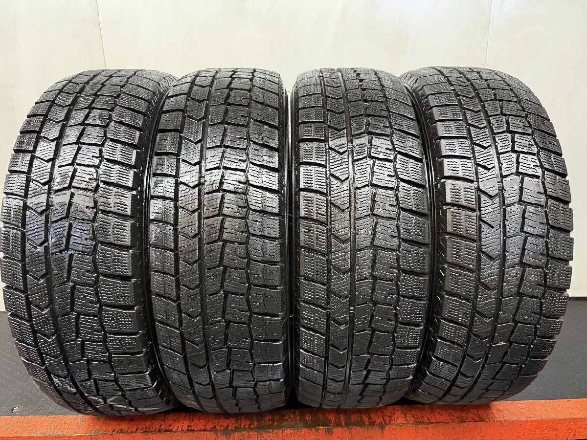 DUNLOP WINTER MAXX WM02 185/65R15 15インチ スタッドレス 4本 25年製 バリ溝 ノート フリード シエンタ アリオン アクア等　(STZ358)