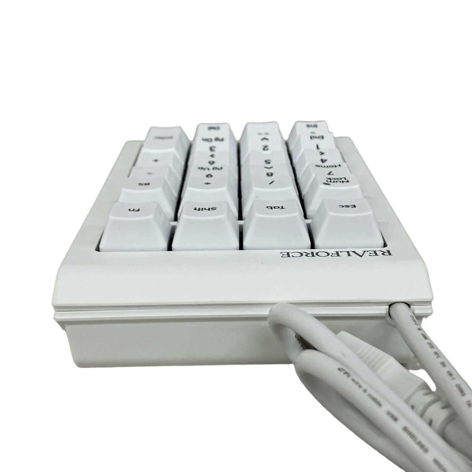 東プレ Realforce T1UX21 テンキー ホワイト 中古美品 - メルカリ