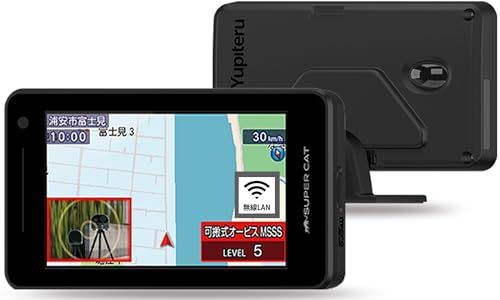 N◆ユピテル(Yupiteru) MSSS対応 レーザー&レーダー探知機 SUPER CAT A1200a 無線LAN搭載フルスペックPREMIUM LINE 3.6インチ液晶 ワンボディ OBDII対応 日本製 fec2d4e3