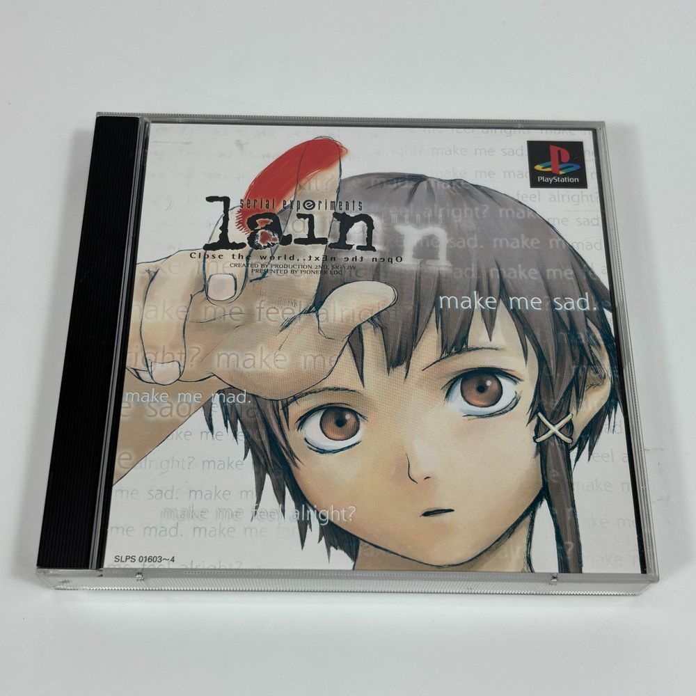 1085◆Play Station ゲームソフト serial experiments lain