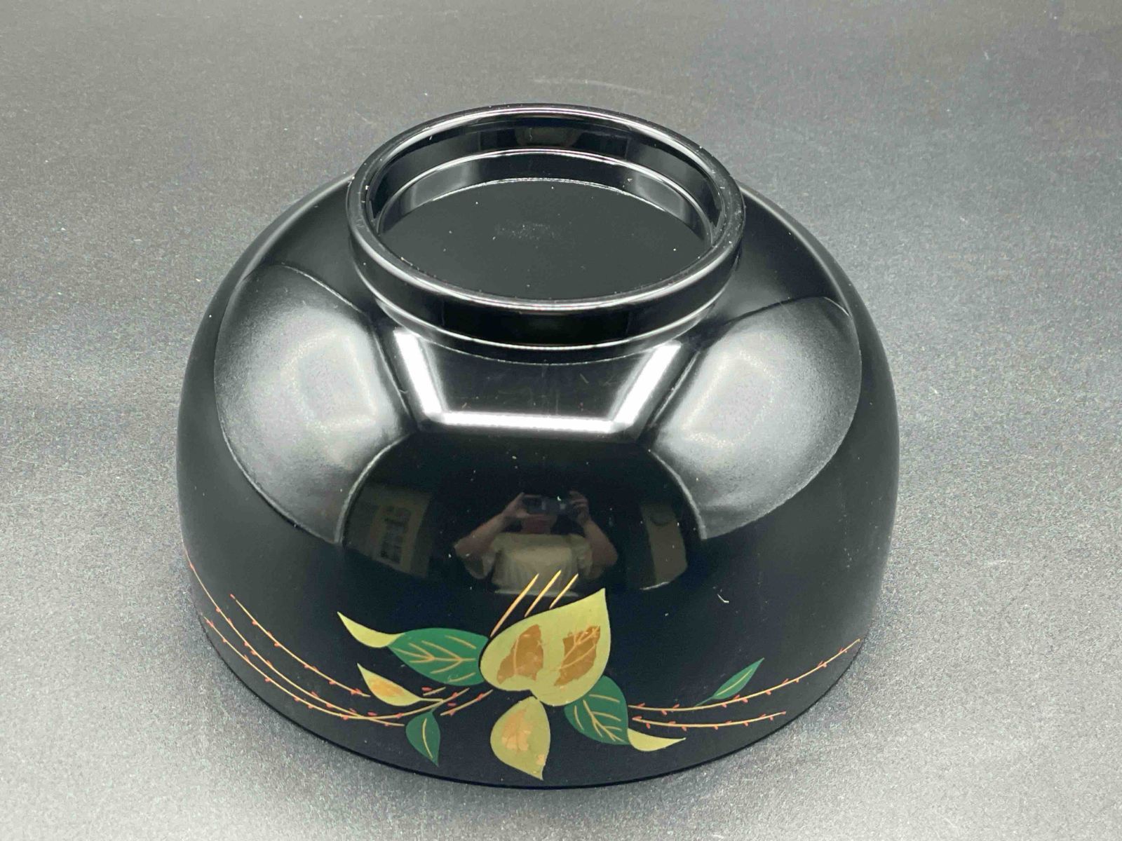 会津塗 漆器 汁椀 5客セット 黒塗り 朱塗り 蒔絵 - メルカリ