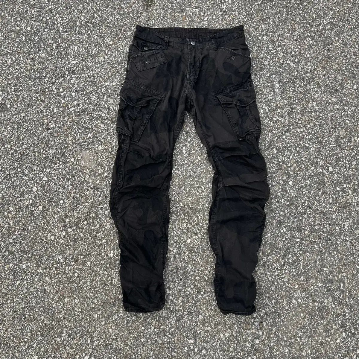 G-star raw マルチ ポケット カモ カーゴ パンツ