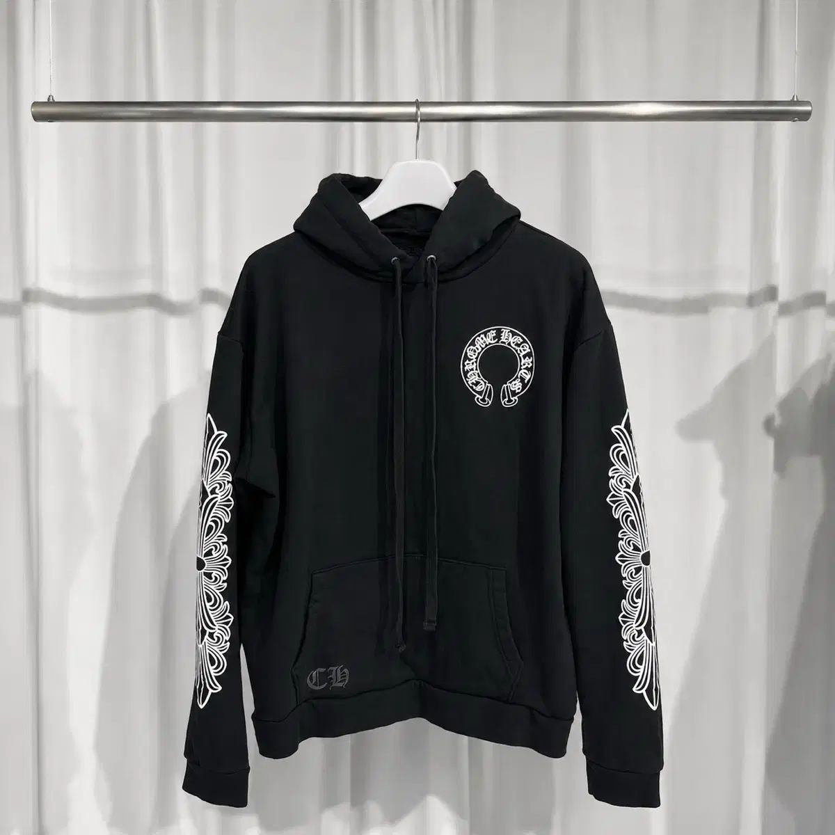 CHROME HEARTS クロムハーツ ホースシュー フローラル フーディー Tシャツ