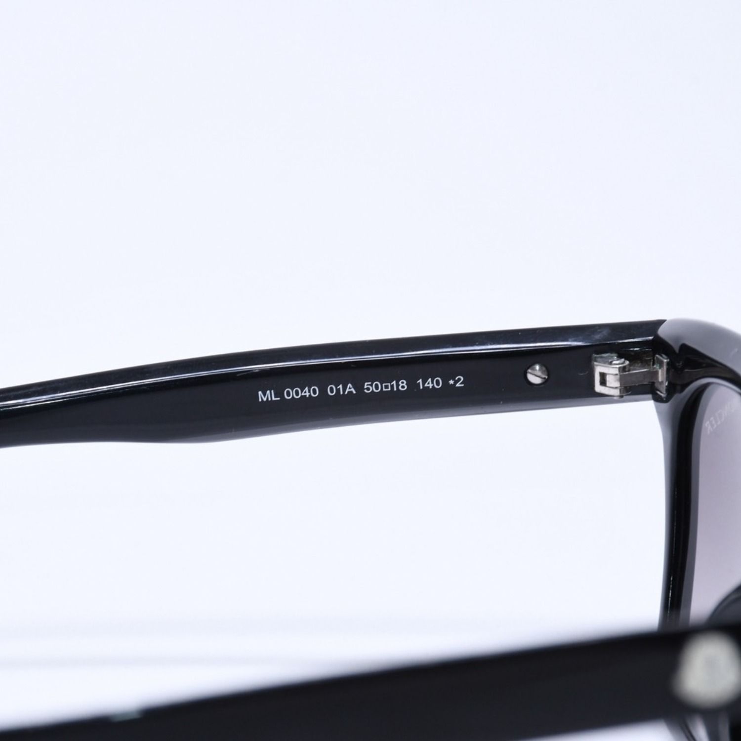Moncler モンクレール サングラス アイウェア セルフレーム ML0040 01A