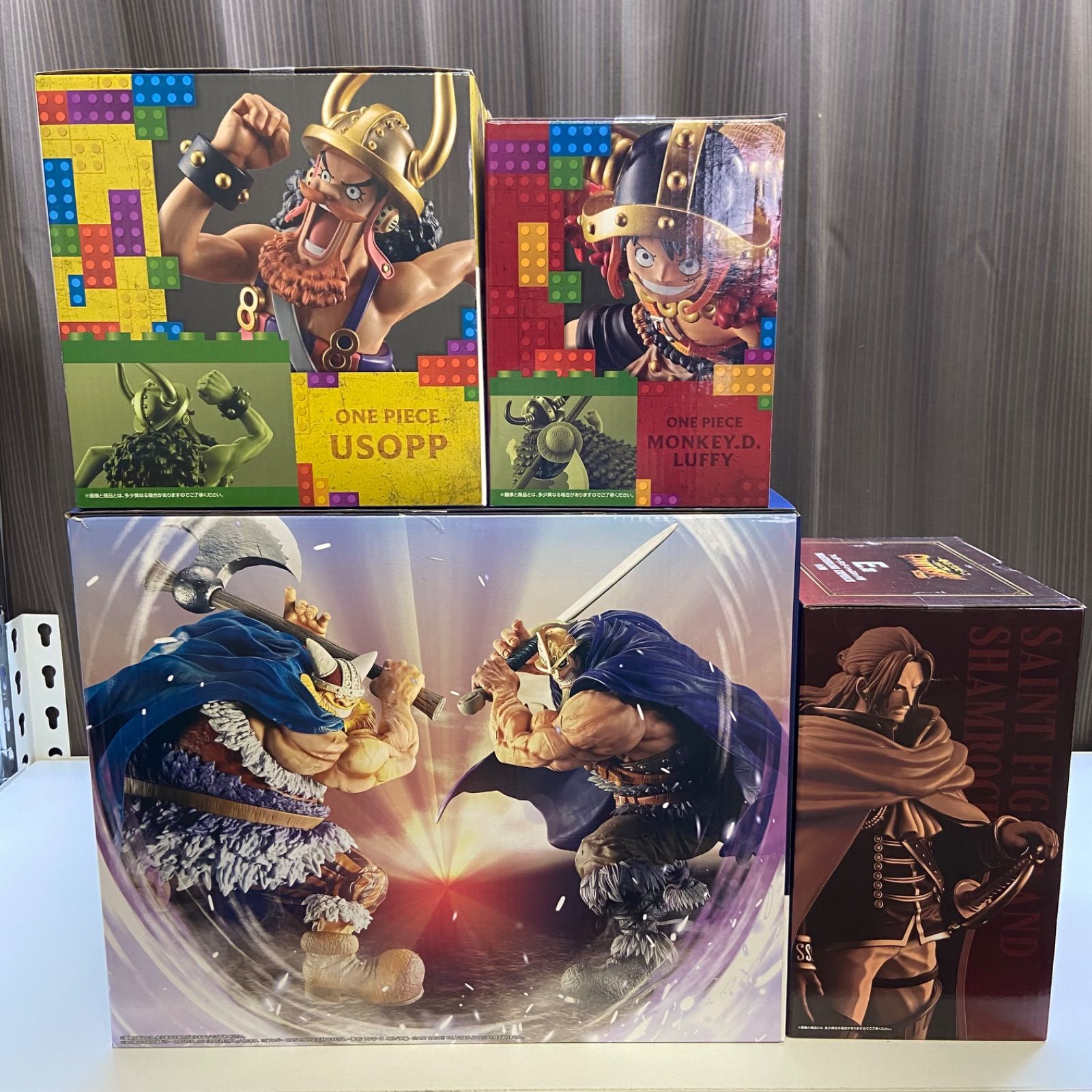 一番くじ ワンピース エルバフ編 GIANT BASH‼ vol.1 フィギュア 4点
