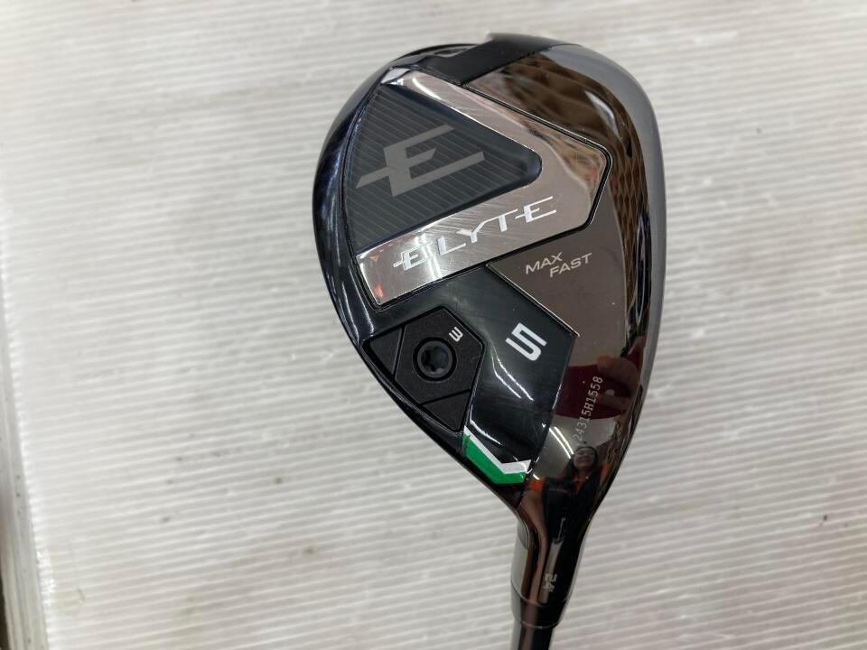 キャロウェイ　ELYTE MAX FAST　24度　LIN-Q GREEN 40 for Callaway　Rフレックス　ユーティリティ　中古　ゴルフドゥ！大宮丸ヶ崎店【最短即日発送】